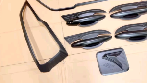 Paket Lengkap Cortez 2018 2024 2025 2026 2027 Garnish Depan Belakang Outer Handle Tank Cover Hitam Chrome .