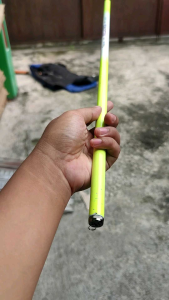 SUBMARINE MEDOWN Pole Rod Ukuran 180/210/240/270/300/360/450/540 - Bahan Berkualitas Warna Neon/Blueberry