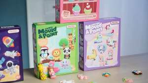Mould and Paint Gypsum for kids