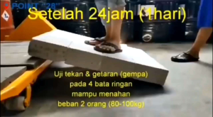 Lem LEO Perekat Bata Ringan Hebel 900 gr