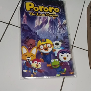 Plastik Ulang Tahun PORORO / Plastik Karakter / Plastik Snack OPP PORORO isi 10pcs ukur 22x40
