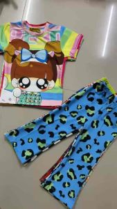 10-22kg Hot trend bộ thun lạnh 3D áo ngắn quần ống loe thun lạnh mickeys loại 1 cam kết vải đẹp mịn mát dày dặn 1002