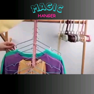 Magic Hanger Gantungan Baju Unik Organizer 9 in 1 As Seen On TV Serbaguna Multifungsi Jemuran Laundry