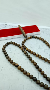 Kalung tasbih kayu Tengsek Sulaiman A81