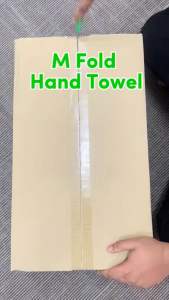 (16 PACKS) M-Fold/Multipurpose Hand Towel Tissue/Tisu M-Lipat/Tissue Paper - Virgin Pulp