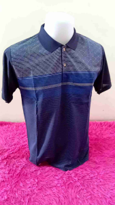 เสื้อยืดโปโลชายกระดุมทองเนื้อผ้าใส่สบาย