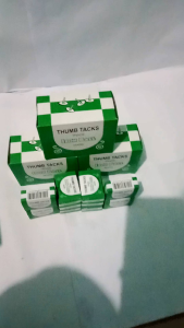 paku payung kecil 1 pak isi 10 pcs kecil murah harga grosir thumb tacks