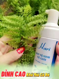 BỌT VỆ SINH NỮ GIỚI HARI