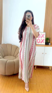 Daster jumbo rayon premium - daster long rayon premium - daster jumbo