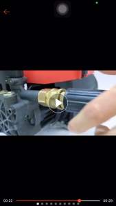 Khớp Nối Nhanh Cho Máy Rửa Xe Ren 22mm. Đầu Tháo Nối Nhanh Cho Máy Rửa Xe Áp Lực Cao