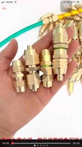 Đầu Nối Dây Miễn Ép ( Khớp Nối Nhanh Dây Xịt 8.5mm )