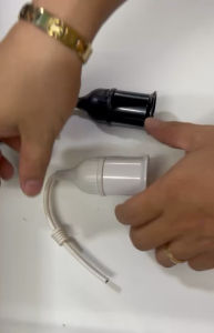 [ Combo 5 cái ] Đui đèn kín nước E27 nhựa chống cháy 100C - Sofa star