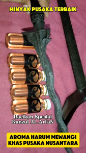 Minyak Keris Pusaka Anti Karat Kualitas Premium Aroma Melati Keraton