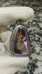 Colorful Leklai Pendant 彩色力泥吊坠 Leklai Amulet 马来西亚力泥 100% Natural Leklai Malaysia