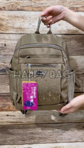 Backpack/Tas Ransel Chibao Kanvas Bordir CB354-22-35 6Sleting (Bisa buat Cow Cew)