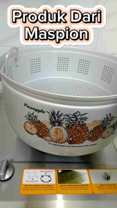 Maspion Panci Panca Guna 33 cm Dengan Tutup Kaca