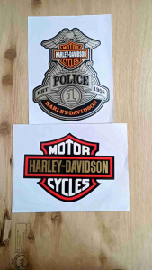 stiker vynil harley davidson
