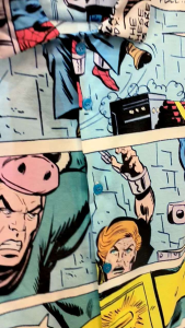 Kemeja Pria/Wanita Dewasa Lengan Pendek| SPOON | Motif - Comic America