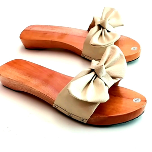Sandal Teplek Wanita Kayu Pita 3cm: Elegan & Kekinian