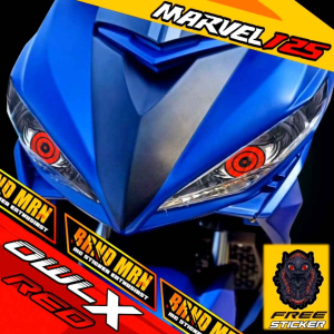 EURO MARVEL 125 WINKER EYE STICKER TINT PROTECTOR