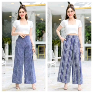 กางเกงคุณนาย แบบลายไทย ฟรี ผู้หญิง เอว 28-40 💢‼️