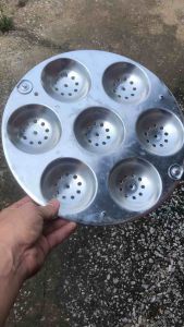 Idli Mold Steam Rack Three-Stands (7kuli)31.5cm