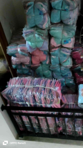 6 PCS CD POLOS CELANA DALAM WANITA LUSINAN WARNA TUA CD WK 125 KARET BUNGKUS POLYSTER KATUN