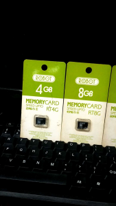 MMC Memori Card Robot Micro SD Class 10 Original 4GB 8GB 16GB Bergaransi