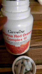 เรด ออเรนจ์ สารสกัดจากส้มแดง เรด ออเรนจ์ คอมเพล็กซ์ 12 Red Orange Complex 12 ขาว เนียน ใส อย่าง มีออร่า อาหารเสริม ของแท้ 30 แคปซูล