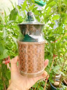 Cối xay tiêu cối xay cafe - xay tiêu cầm tay Huỳnh Anh loại tròn lớn tiện lợi - gia dụng Nari