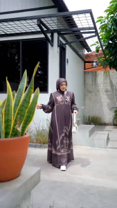 Ready Gamis set Hijab NAORA series by azzahra premium