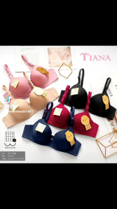 3388 BRA TIANA KAWAT CUP FULL KANCING /KAIT 3 MOTIF PORI PORI /BRA FASHION