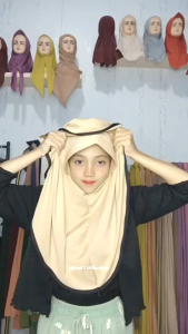 JILBAB SPORT M LIST KOMBI JERSEY PREMIUM