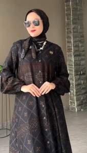 Gamis Etnik Rayon Viscose Premium: Desain & Keunggulan