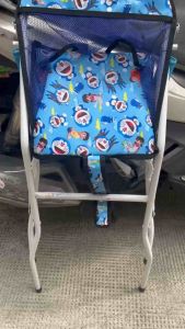 Ghế ngồi xe máy Vision xếp gọn có vòng bảo vệ cho bé