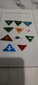 BORDIR TKK PRAMUKA SIAGA/BADGE TKK SIAGA BORDIR