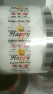 Plastik Lid Cup Sealer Cup MOTIF HAPPY SMILE JUMBO 5000CUP