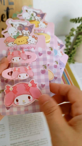 Set isi 3 jepit capit rambut karakter anak