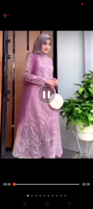 Gamis Dress Muslim 2024 Terbaru Lebaran Kondangan Maxi Pesta Modis Kebaya Seika