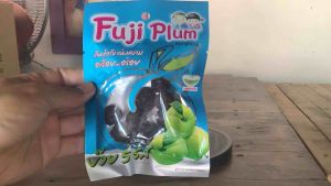 ฟูจิ พลัม บ๊วย 5 รส ขนาด 50 กรัม จำนวน 6 ซอง