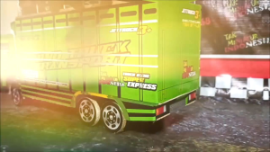 Mainan Truk Tronton Hino Lohan Jumbo 50 cm