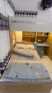 Giường Tầng Kết Hợp Bàn Học Nokulu - GT295