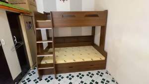 Giường Tầng Kết Hợp Kệ Trang Trí - GT579