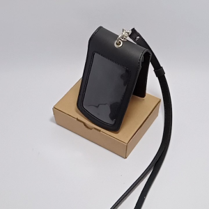 ID Card Name Tag Lanyard Holder 2 Mika Double Magnit di Kalung Kan