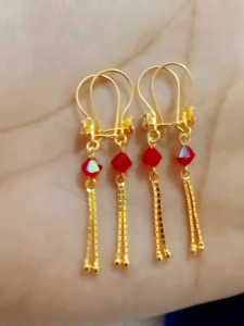 ANTING JURAI DEWASA PERAK 925 LAPIS MAS