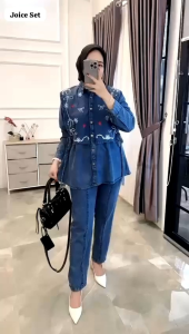 Set Pakaian Wanita Jeans: Gaya Kasual yang Praktis