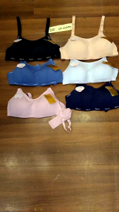 BH TALLY 3125 Bra Kemben Cup A-B Bahan Super Soft Tanpa Kawat Kait 3