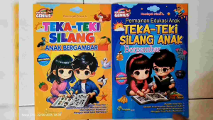 Edukasi Anak Teka - Teki Silang Bergambar. Sangkala