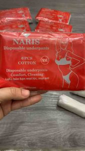 Quần lót giấy cho bà mẹ sau sanh dùng 1 lần có 2 loại giấy và vải thun cotton mỏng