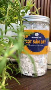 1 KÝ LOẠI ĐẶC BIỆT] Bột sắn dây nguyên chất nhà làm 100% nguyên chất handmade uống làm bánh không hóa chất không pha trộn  màu trắng đẹp hạt to. không vỡ vụn sắn dây ta Mệ hường Quảng trị 500gr 1 ký